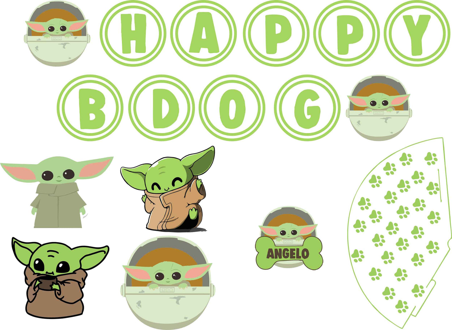 Kit Baby yoda