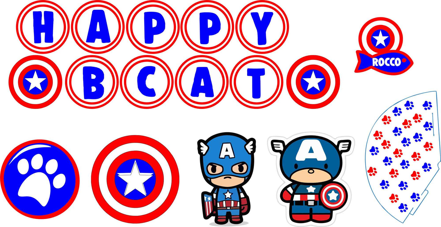 Kit Capitán america