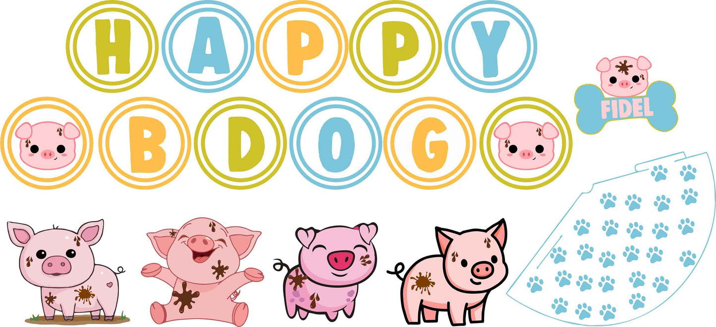 Kit cerdo empantanado