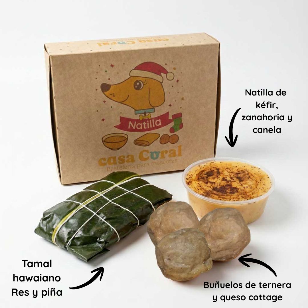 Caja natilla para perros