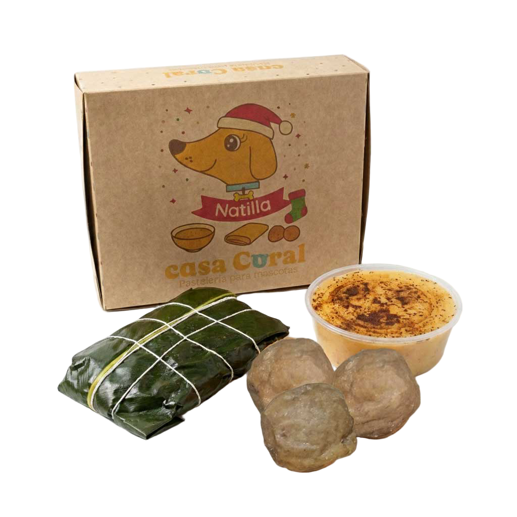 Caja natilla para perros
