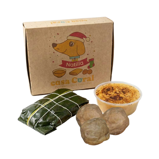 Caja natilla para perros