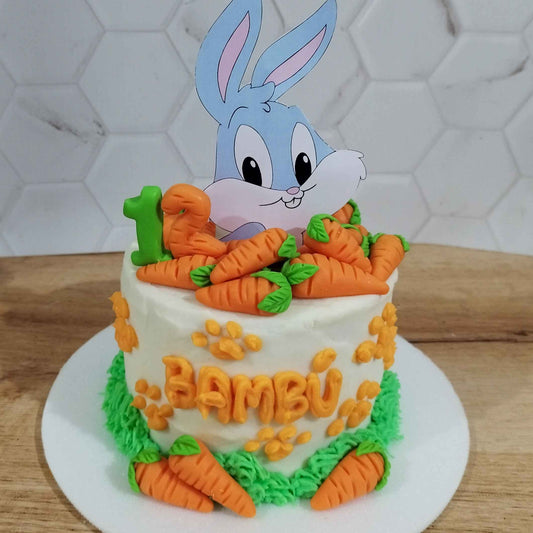 Torta de bugs con zanahorias