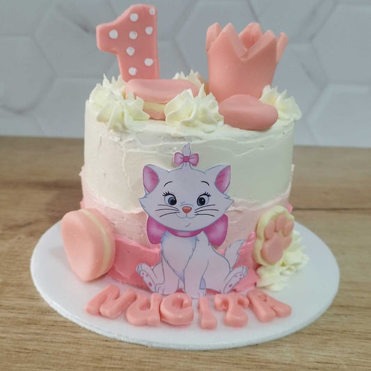 Torta gatita Marie